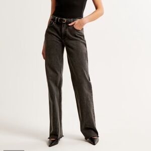 Abercrombie & Fitch a&f low rise baggy jeans size 28 regular